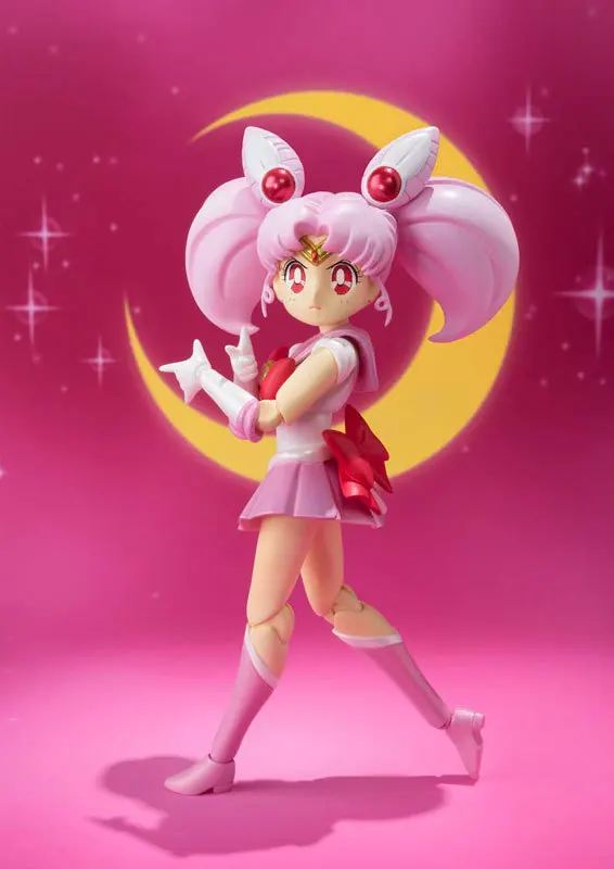 PrettyAngel Подлинная Bandai S.H.Figuarts Pretty Guardian Sailor Moon 20th ПВХ Chibi фигурка|action figure|sailor chibi moonsailor