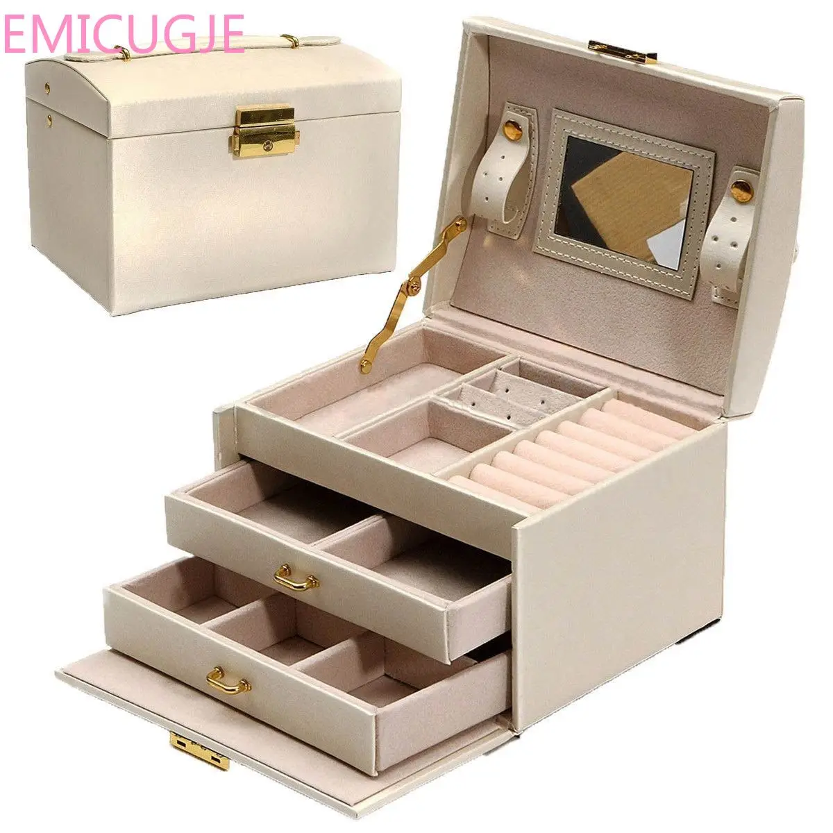 Armoire повязка на грудь с браслет из застежек кольцо Органайзер большой ювелирный