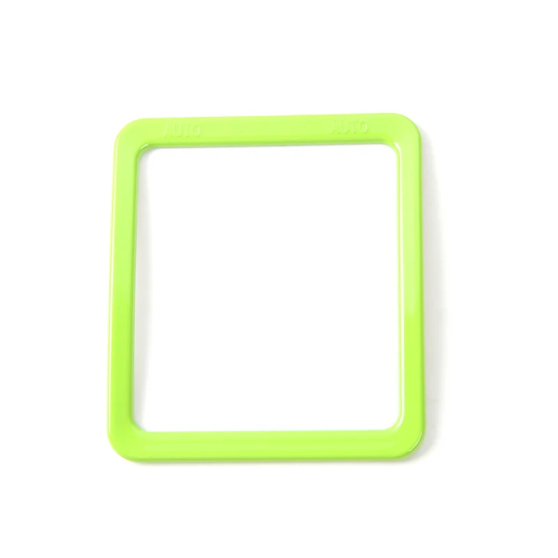 light green MOPAI АБС-пластик, для салона автомобиля, кнопка переключения окон, декоративная рамка, крышка, наклейка для Jeep Wrangler JK 2011 Up, автомобильные аксессуары, Стайлинг - Название цвета: light green