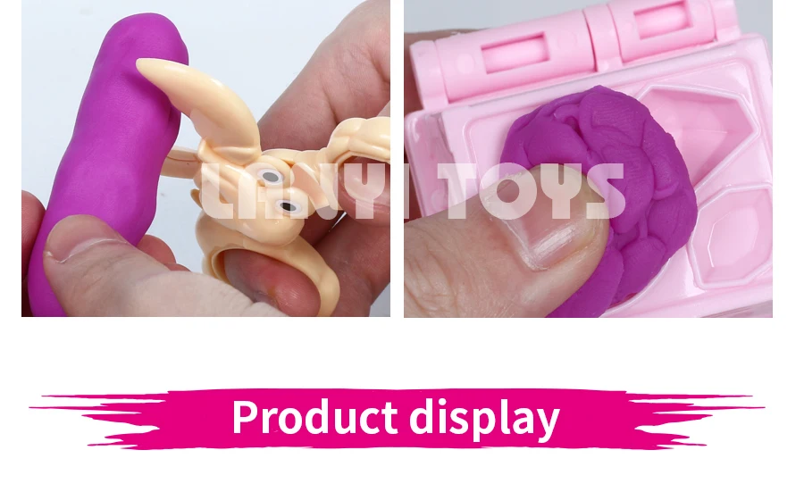 Lanyitoys оригинальная глина для моделирования, полимерная Слизка, мягкая глина, пластилин, красочная глина, пластилин для игры в грязь, слизи, пушистые игрушки для рождественского подарка