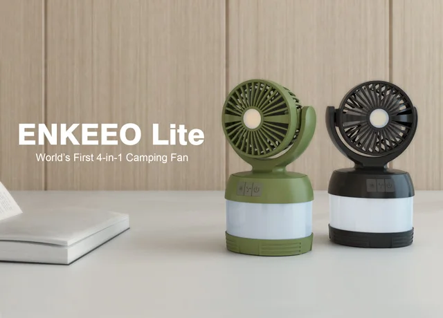 Enkeeo перезаряжаемый светодиодный портативный фонарь s походный фонарь с мини-вентилятором внешний аккумулятор для активного отдыха