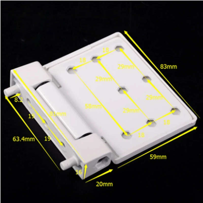 1 шт. пластиковые стальные дверные петли стандартные и оконные петля для