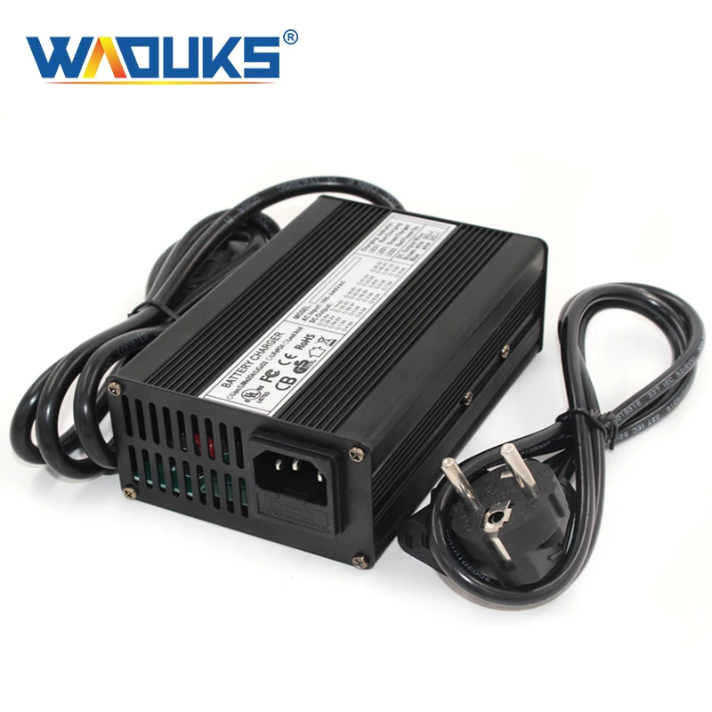 

29.4V 3A Li-ion Battery Charger For 7S 24V Lipo/LiMn2O4/LiCoO2 Battery Smart Charger Auto-Stop Smart Tools Aluminum Case