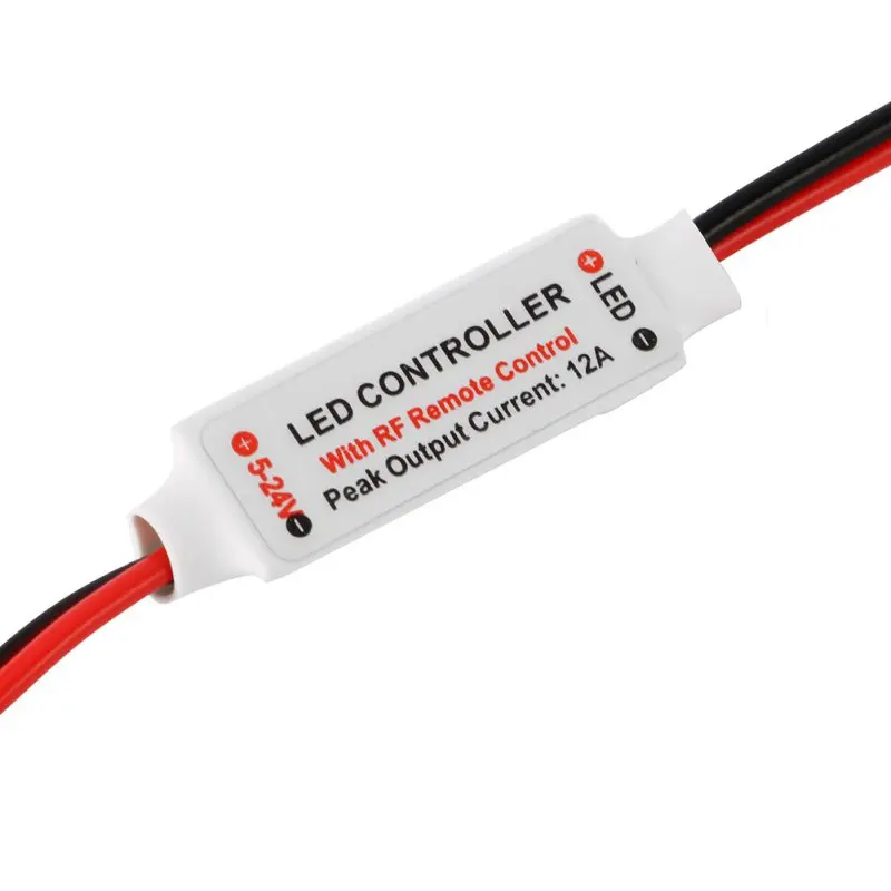 1 шт. мини радиочастотный Беспроводной светодиодный пульт дистанционного