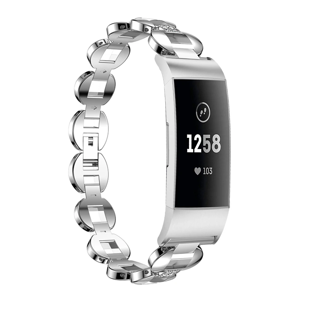 Модные женские часы ремешок для Fitbit Charge 3 Смарт-часы Шагомер Браслет сменный ремешок для Fitbit Charge 3