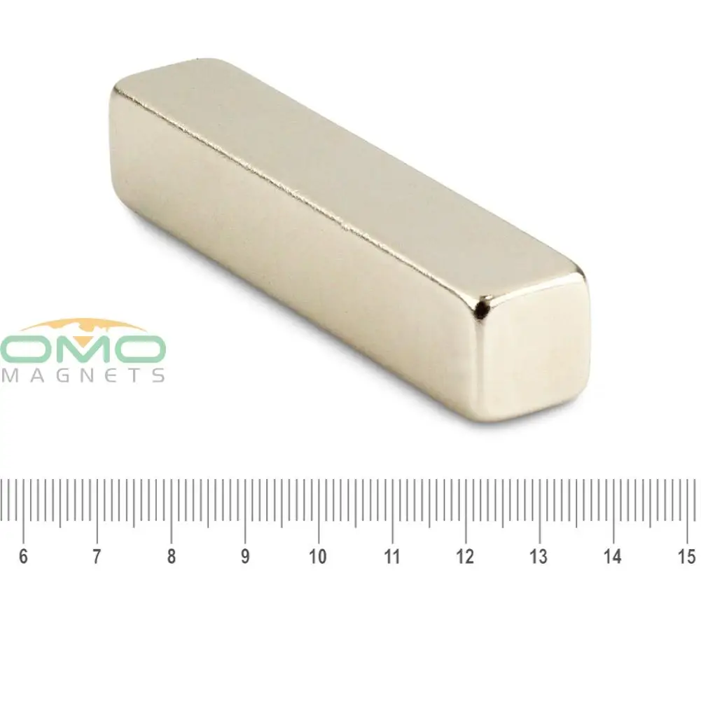 ОМО магниты 5 x большая полоса блок кубоид неодимовые 50 мм 10 редкоземельные N50 |