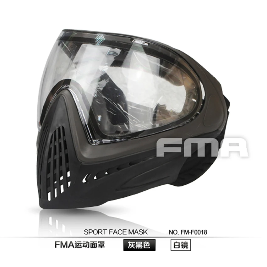 FMA F1 открытый Пейнтбол страйкбол безопасность Анти-туман очки/полное лицо Ma sk 21 Цвета