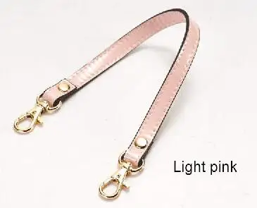 Light pink Бренд IMIDO, 33 см, натуральная кожа, сумка на ремне, ручка, короткий ремешок, сменный кошелек, аксессуары, части, correa de bolso STP153 - Цвет: Light pink