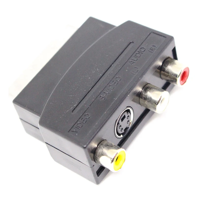 21 pin SCART евро вилка цветная линия головка для AV пояса монтажная плата адаптер