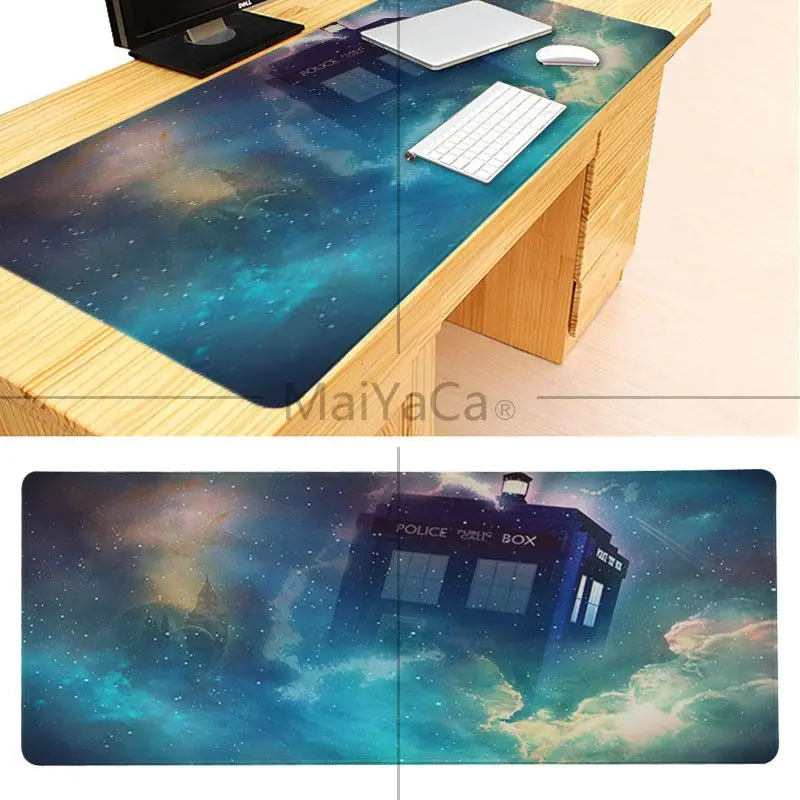 MaiYaCa Подарочный коврик для мальчика Tardis Box Doctor who прочный резиновый мыши с