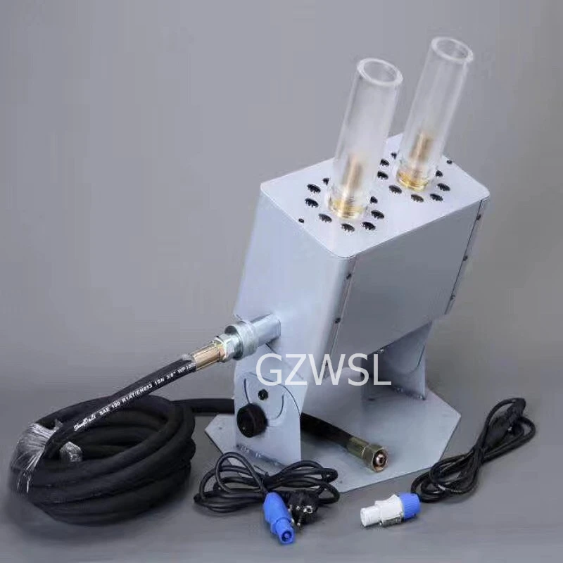Бесплатная доставка 2 шт./лот 18*3 Вт DMX LED CO2 JET Cannon противотуманная машина|Эффект освещения сцены| |