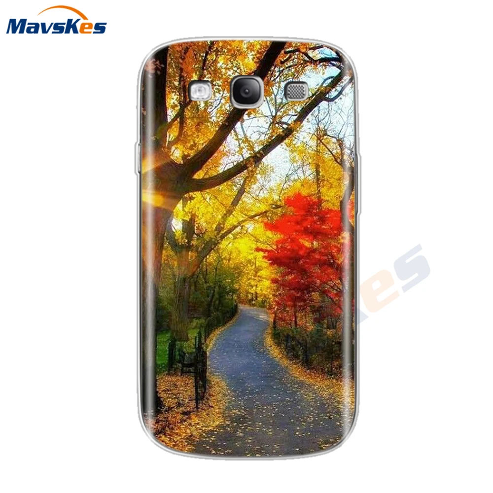 Чехол для телефона для samsung Galaxy S3 Мягкий ТПУ силиконовый чехол с пейзажем для samsung Galaxy S3 Duos Neo s 3 I9300 задняя крышка оболочка - Цвет: 10