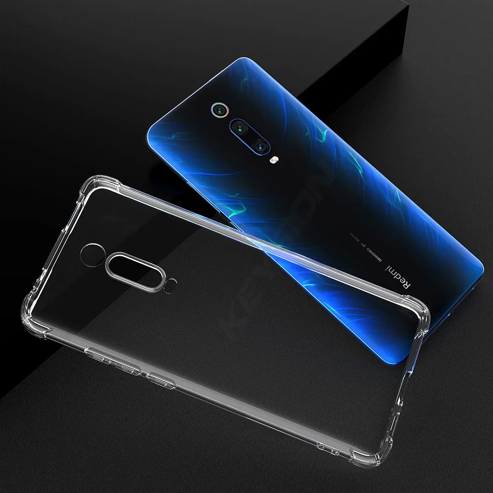 All Clear Противоударный чехол KEYSION с покрытием для Red mi K20 K20 Pro Note8, противоударный чехол с воздушной подушкой для задней панели телефона Xiaomi mi 9T mi 9 Lite - Цвет: All Clear