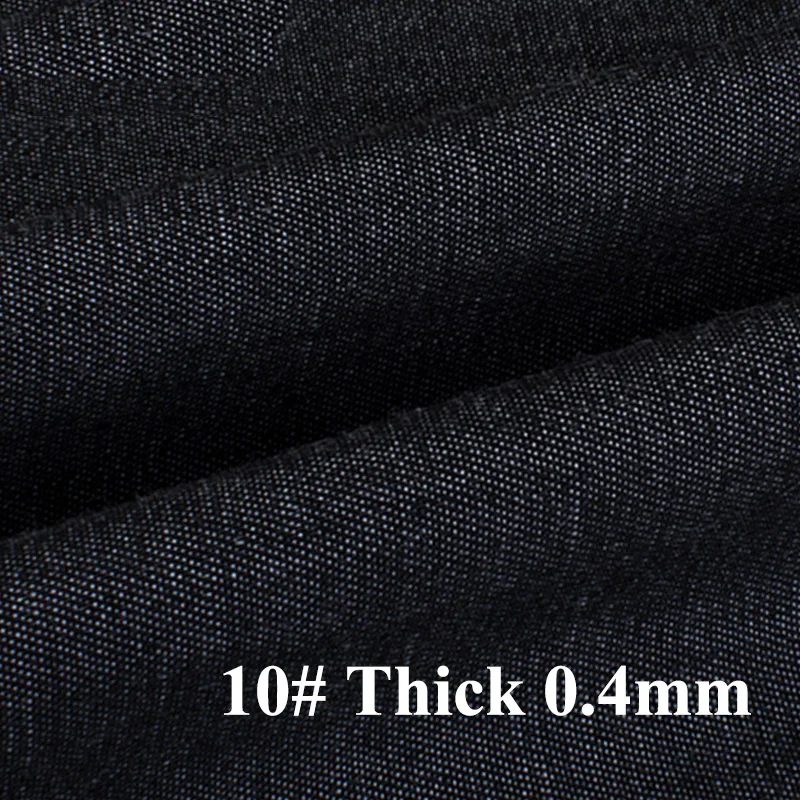 10-0.4mm Meetee, 50*150 см, Потертая джинсовая ткань, хлопок, тонкая/плотная ткань для штанов, рубашек, одежды, фартук, ручная работа, летняя одежда FA206 - Цвет: 10-0.4mm