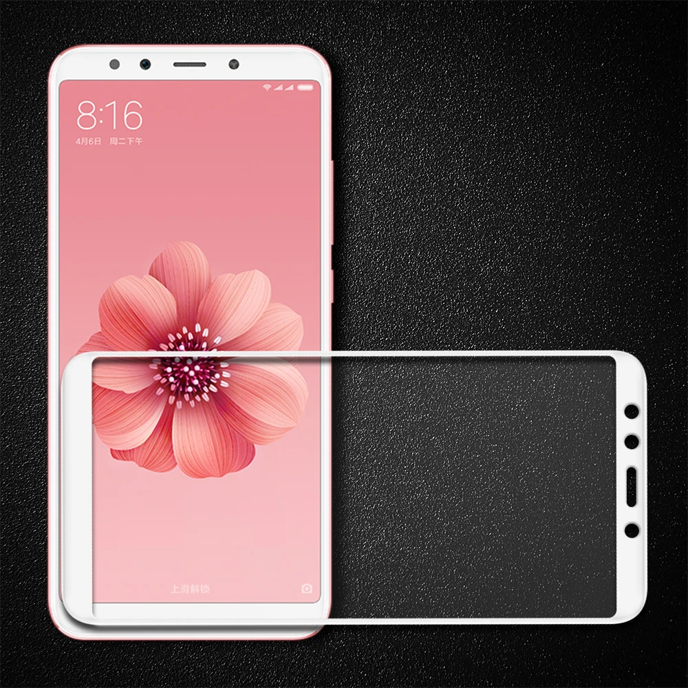 Защитное стекло закаленное с полной проклейкой для Xiaomi Redmi S2 глобальная версия |