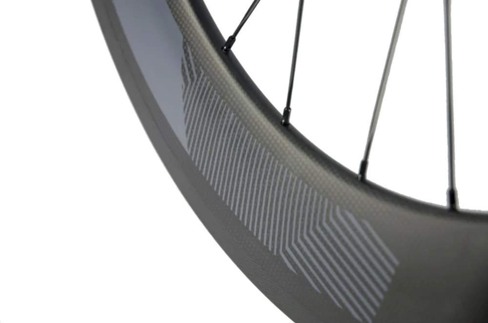 WINDBREAK 88 мм Clincher Road Wheelset 700C полностью китайские Углеродные велосипедные колеса