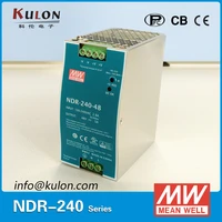 genuine mean well ndr 240 48 single output 240w 48v 5a industrial din rail mounted meanwell power supply