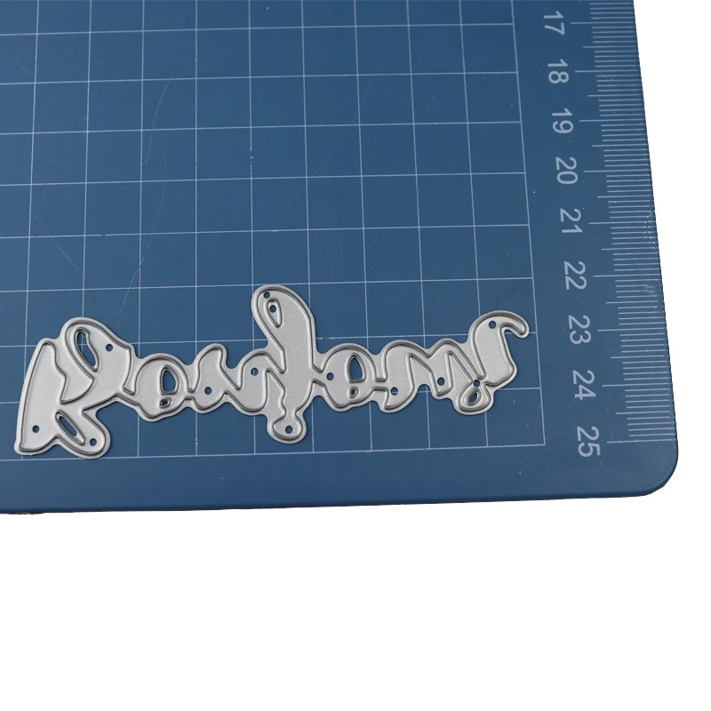 Привет французский Резка Die Hello слово умирает Алфавит металла штампы 2019 Новый