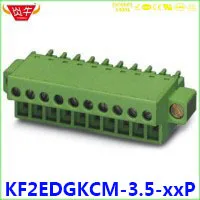 KF2EDGK 3,5 2P~ 12P PCB вставные клеммные блоки 15EDGK 3,5 мм 2PIN~ 12PIN MC 1,5/2-ST-3, 5 1840366 PHOENIX контакт DEGSON KEFA