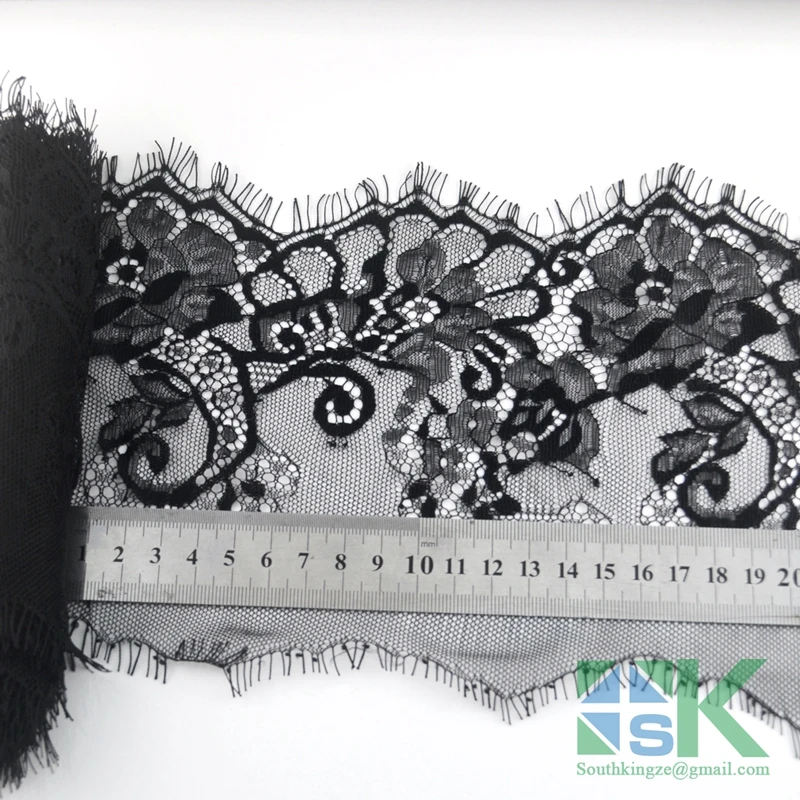 3 м/лот черно-белая сетчатая кружевная лента для шитья одежды тканевая аппликация