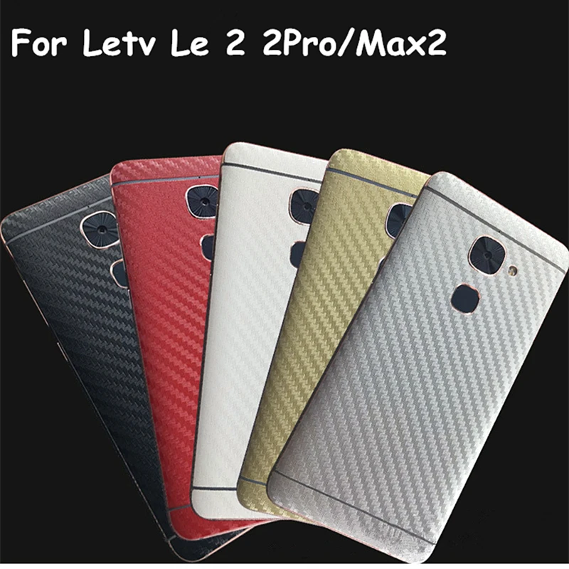 New 3D Carbon Fiber Skins Protective Film Wrap Skin Cellphone Full Body Sticker For Letv Le 2 2Pro/Max | Мобильные телефоны и