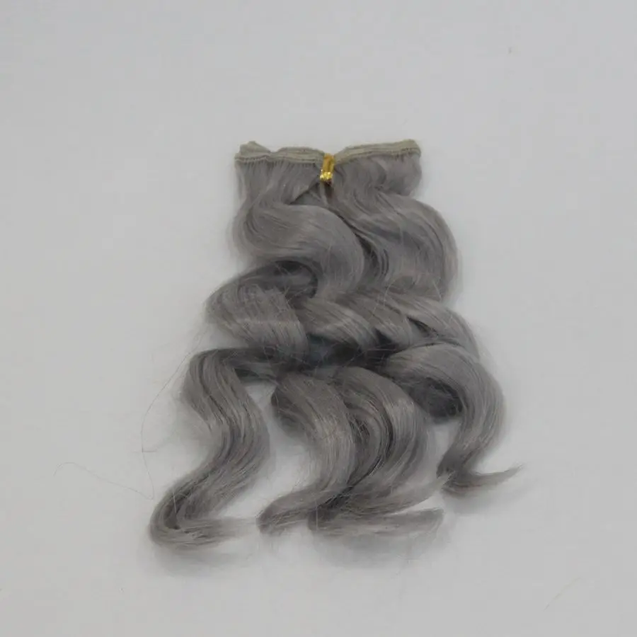 12 Парик для куклы короткий 15 см* 100 см кукольные волосы Diy трессы для 1/6 1/4 1/3 BJD ручной работы SD русские куклы ручной работы аксессуары - Цвет: 12
