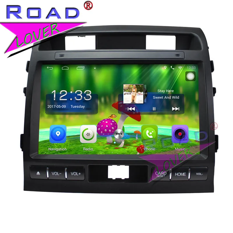 

TOPNAVI Android 6.0 2G+32GB Quad Core 10.1" Ca Head Unit Player For Toyota Land Cruiser Stereo GPS Navigation Double Din 3G MP4