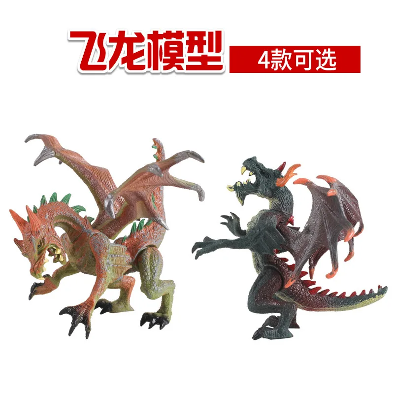 Модели животных миниатюрная фигурка Модель Flying Dragon игрушки Home Decor украшения