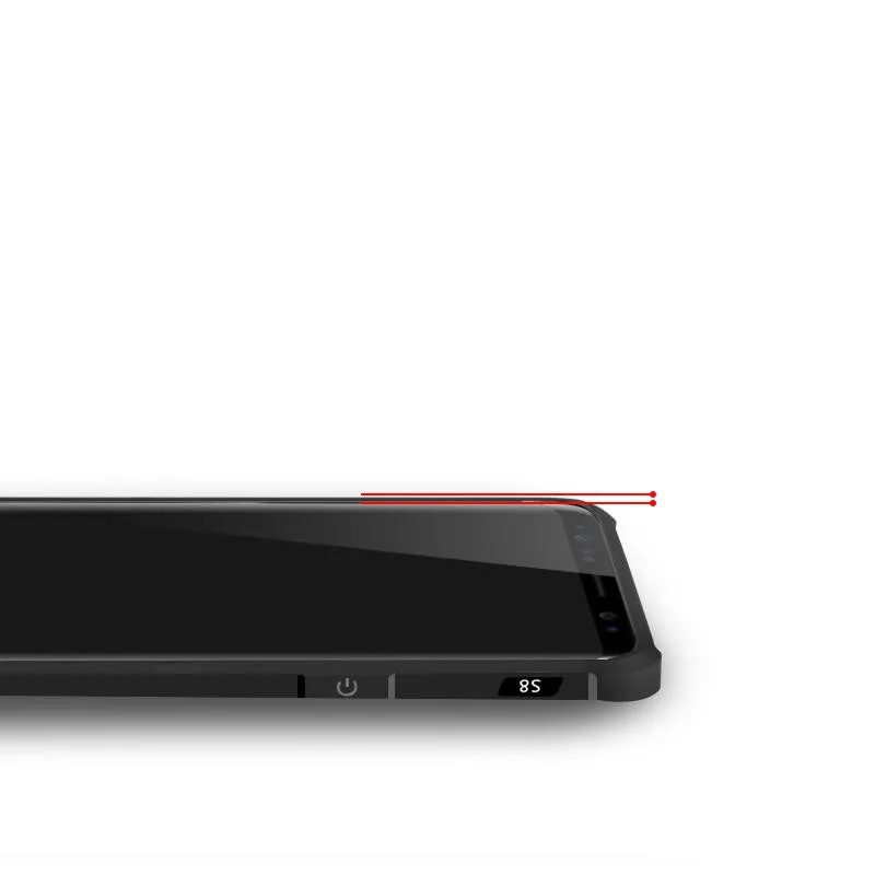 Дергаться модные Стиль Броня телефона чехол для Samsung Galaxy S6 S7 S8 S8Plus 3D Дракон