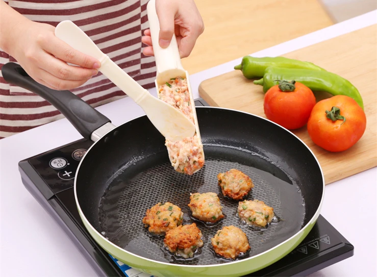 2 шт./компл. DIY удобный аппарат для приготовления фрикаделек полезный Pattie Fish Beaf Мясные Шарики Набор для котлет кухонная утварь гаджеты аксессуары
