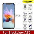 2 шт.лот 9H закаленное стекло для Blackview A30 защита для экрана Взрывозащищенная стеклянная пленка для Blackview A30 Защитная пленка для экрана