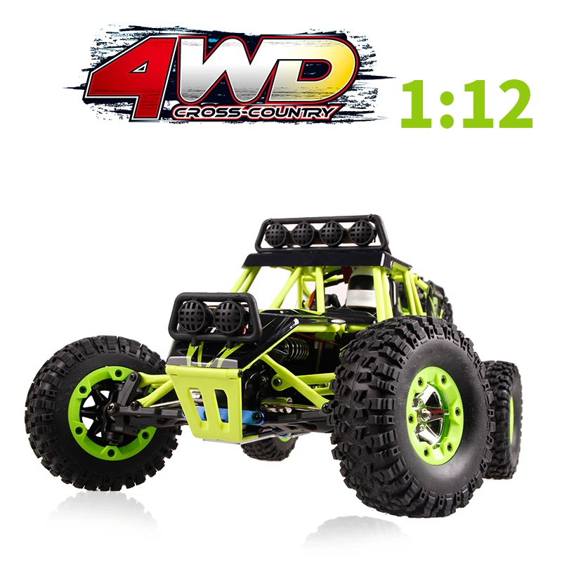 Высокое качество WLtoys 12428 автомобиль с дистанционным управлением 2 4G 1/12 4WD