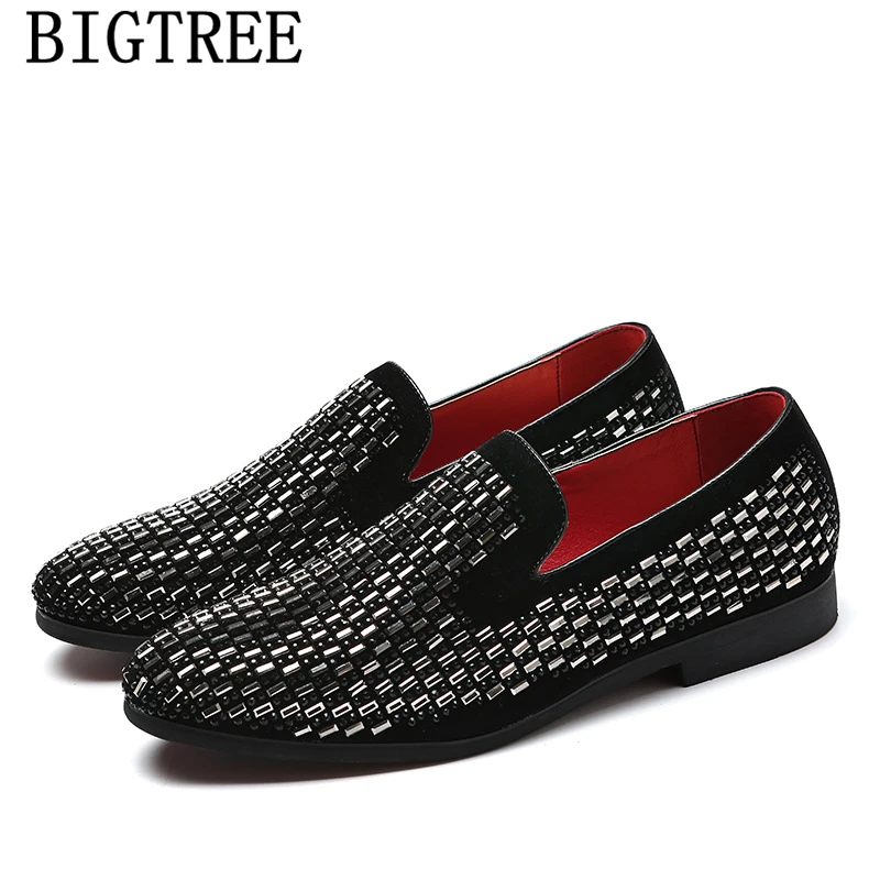 

Elegant Shoes For Men Coiffeur Formal Men Shoes Dress Party Shoes For Men Italian Brand Big Size Sepatu Slip On Pria Buty Meskie