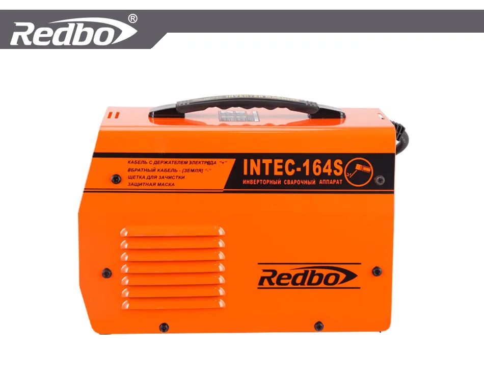 REDBO INTEC/MMA/ZX7/ARC-164S DC дуговой электросварочный аппарат сварочный аппарат для сварки рабочих и электрических рабочих инверторный фонарь