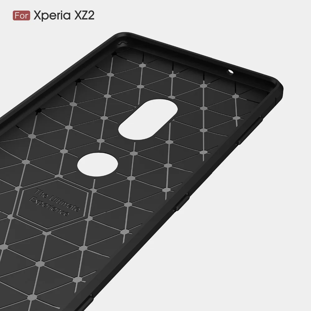 Чехол для sony Xperia XZ2, силиконовый чехол для sony XZ2, компактный чехол, TPU, Fundas, мягкий чехол из углеродного волокна, чехол, Etui Capa, аксессуары
