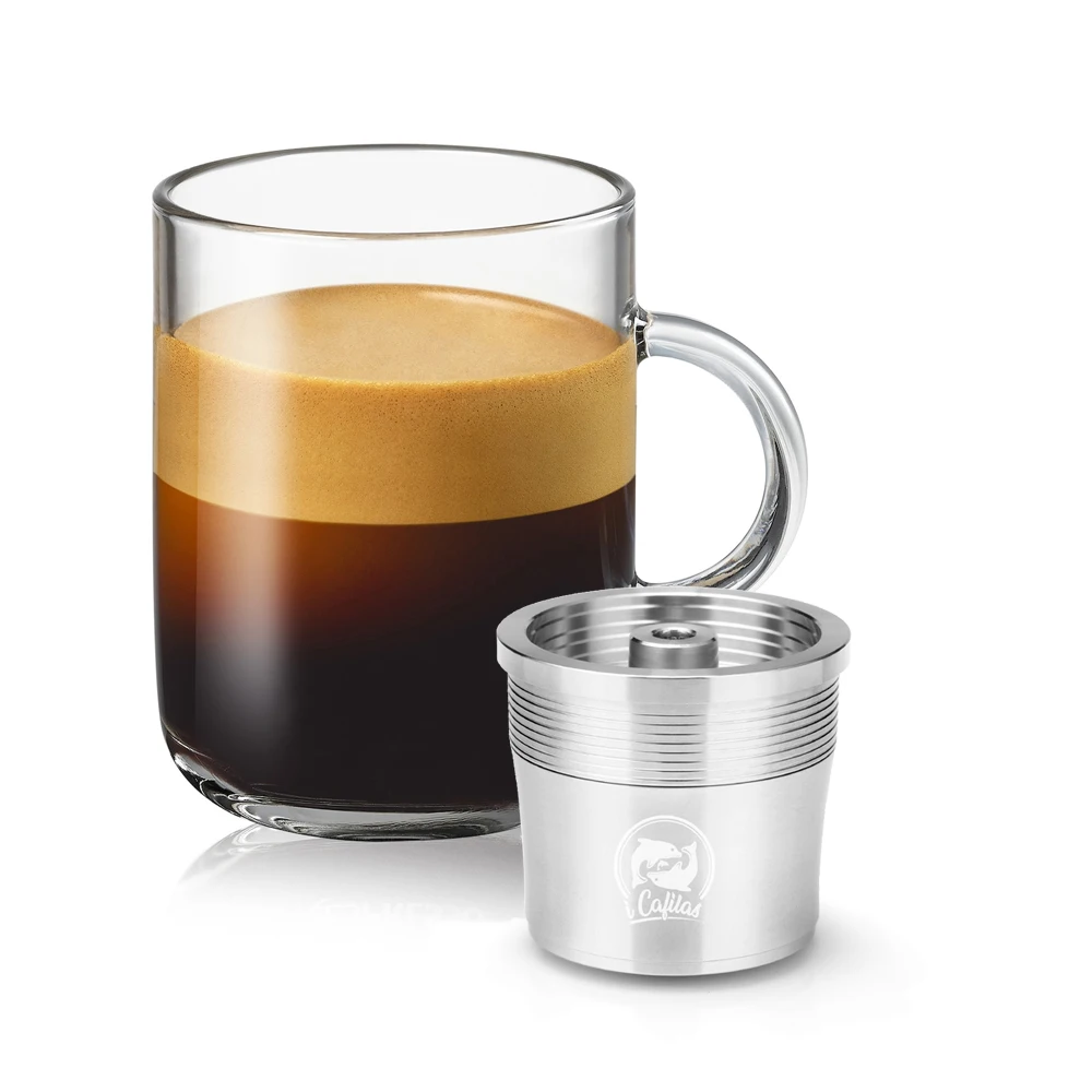 

Многоразовые капсулы ICafilas для кофе Crema для illy X7.1, X8, X9, Y3, Y5, Y1.1, чашка-фильтр для кафе, капельница, многоразовая корзина из нержавеющей стали