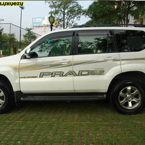 Luhuezu 3M стикер для кузова автомобиля Land Cruiser Prado имя для Toyota Land Cruiser Prado LC120 2003-2009 аксессуары