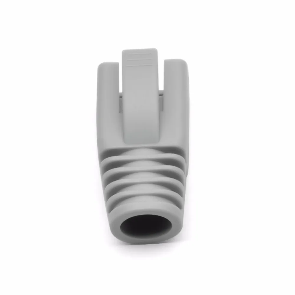 100 шт. серая Крышка коннектора RJ45 cat6a cat7 8 5 мм|Компьютерные кабели и разъемы| |