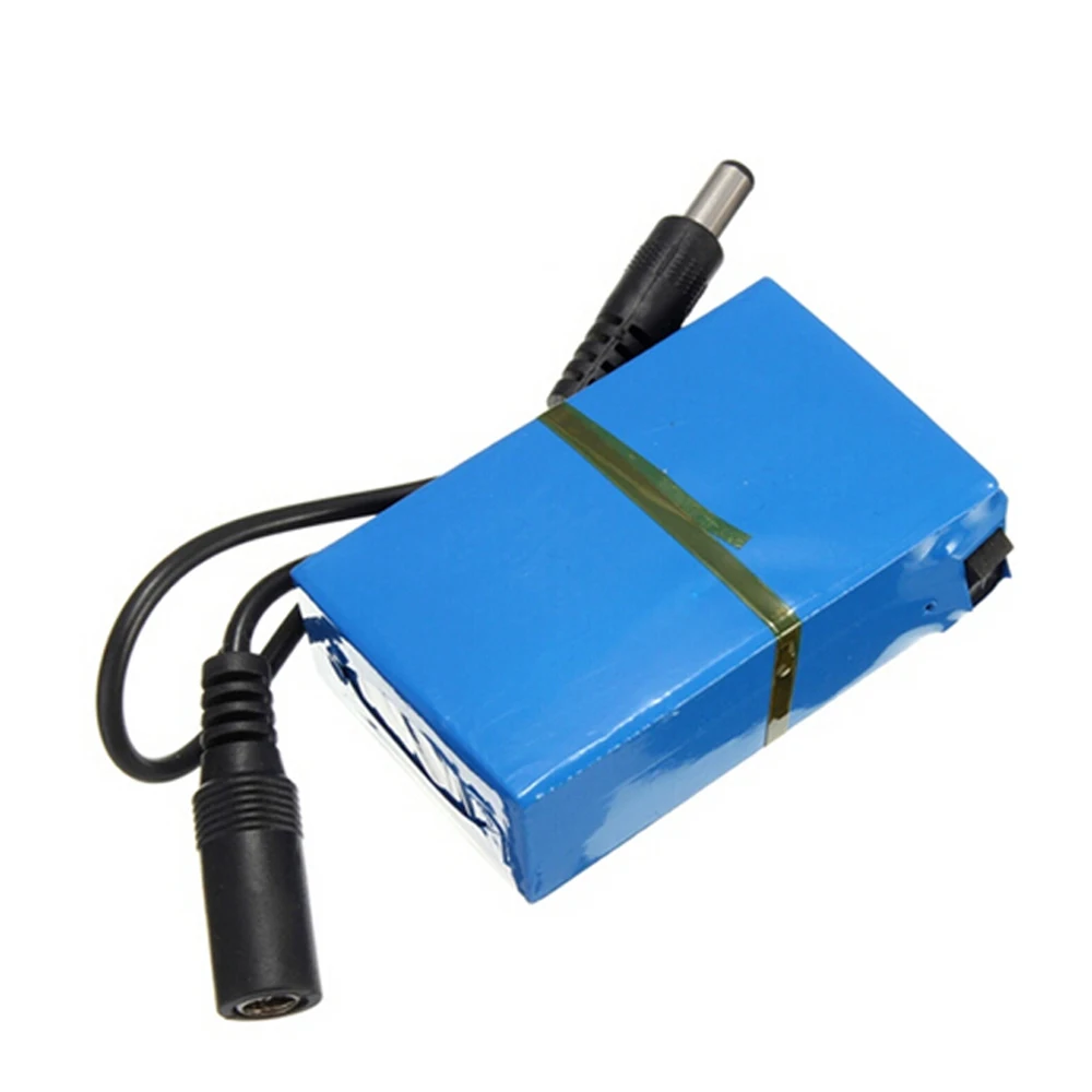 2x Eleoption портативный DC-168 DC 12V 1800mAh литий-ионный аккумулятор для камеры