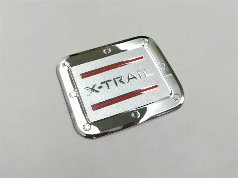 1 Abaiwai для Nissan X-Trail X T32- топлива Кепки бак крышка газовая Кепки отделка ABS Хромовая автомобильная пленка Средства для укладки волос - Цвет: 1