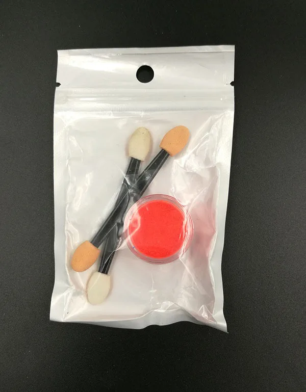 Натирает лак для ногтей фотодром светящийся акриловый погружающийся порошок