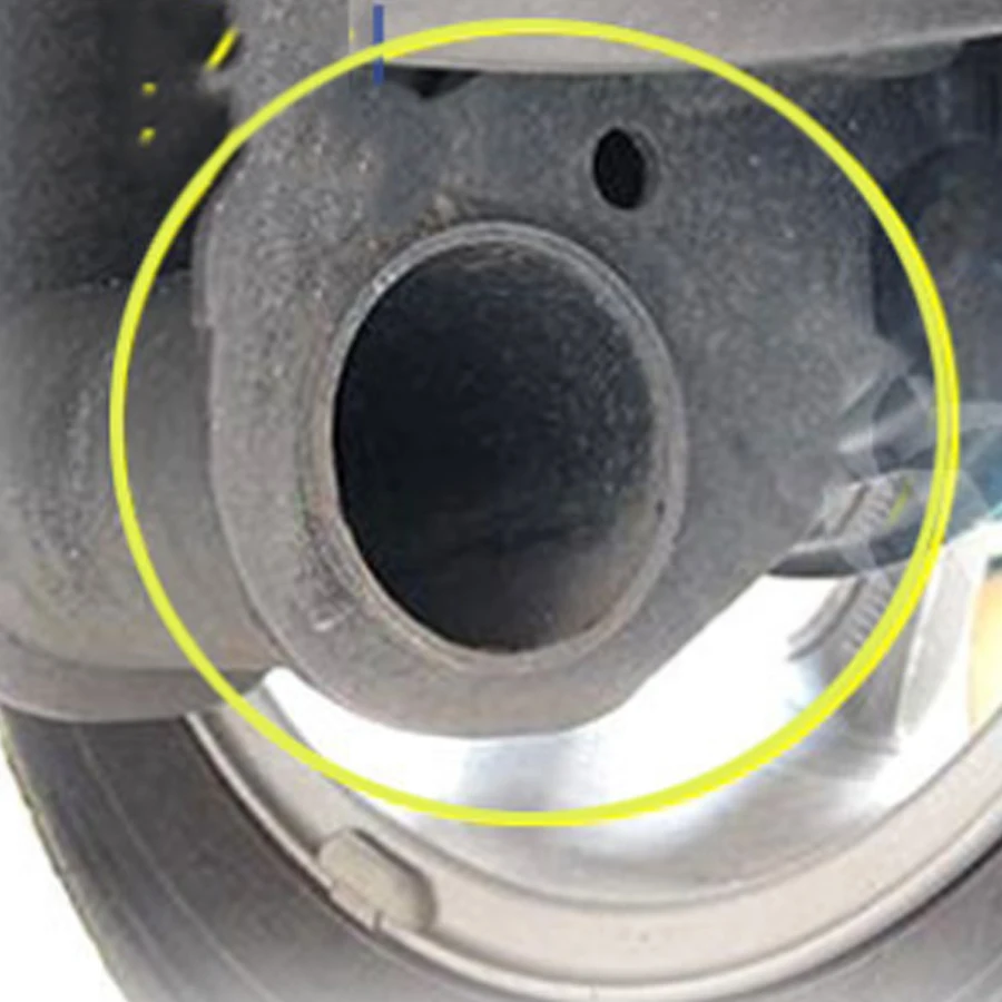 2 шт. для Benz Smart Fortwo Forfour W451 W453 задняя Антикоррозийная водоотталкивающая труба