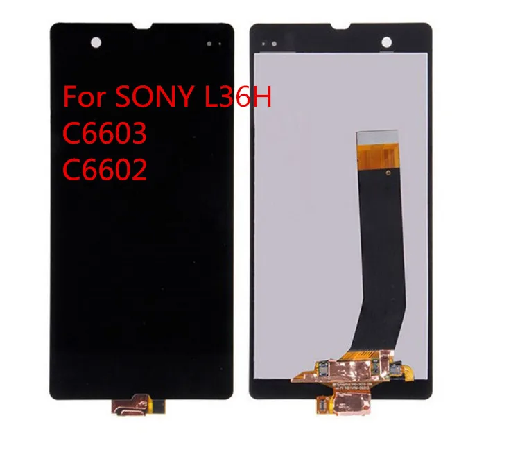 ЖК дисплей JIEYER для Sony Xperia Z L36h C6606 C6603 C6602 C6601 C660X сенсорный с цифровым