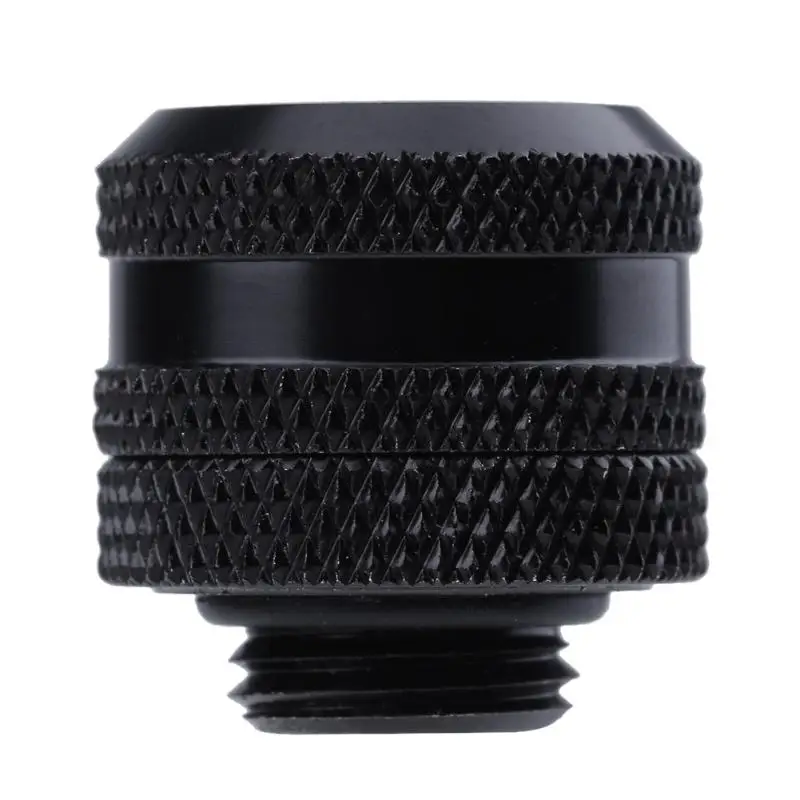 

G1/4 Thread OD 14mm 4 Laps Hard Tube Quick Fitting Connector Converter Adapter for PC Computer Water Cooling