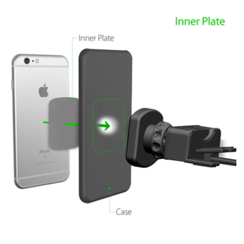 Магнитный автомобильный держатель для телефона универсальный смартфона с CD