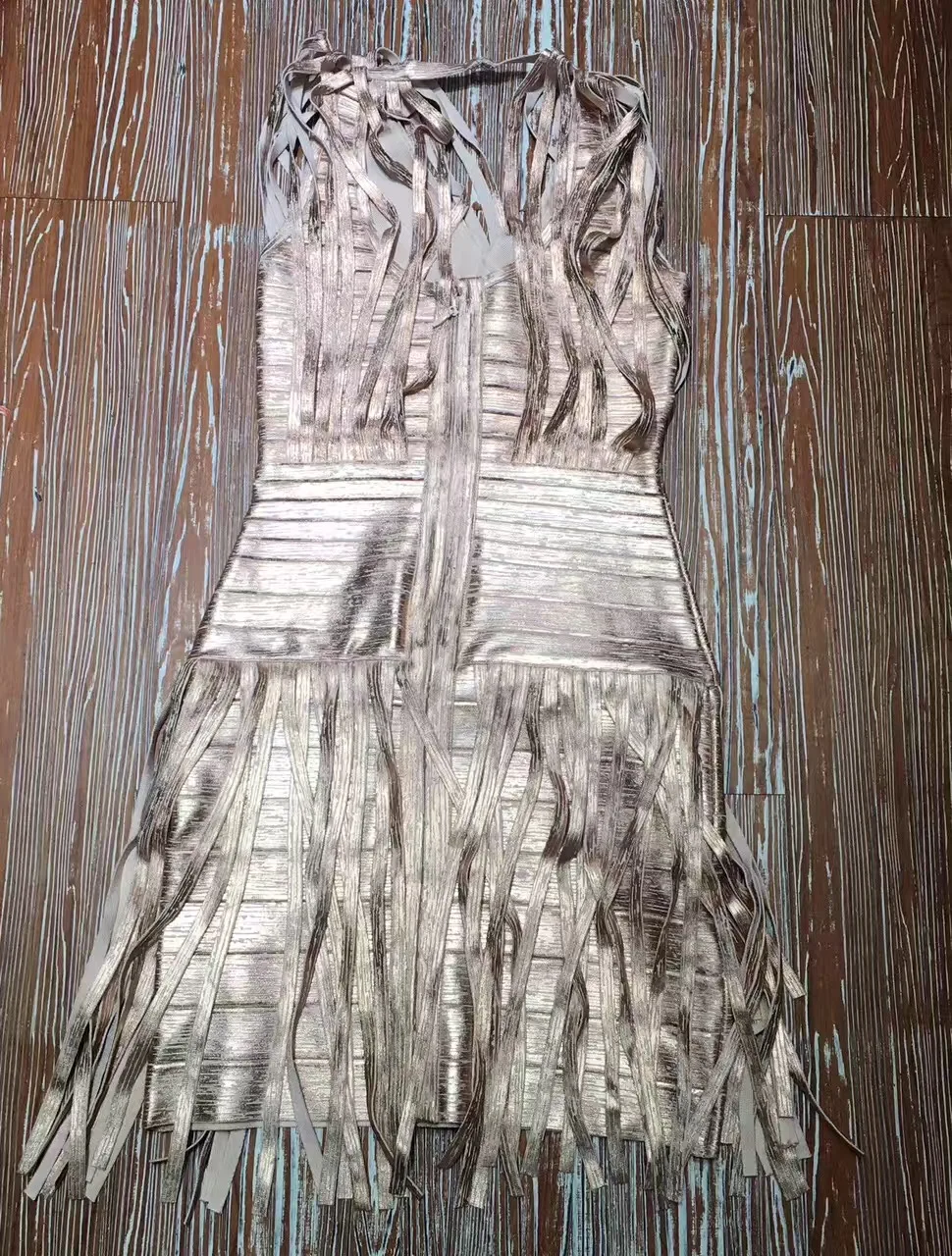 Спагетти ремень платье повязки 2017 multi кисточкой сексуальные Для женщин Bodycon HL