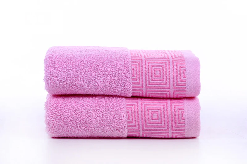 Pink Hylidge 33*74 см хлопок ткань детское полотенце модное полотенце для лица с вышивкой мытье рук полотенце для лица дети купальное полотенце s - Цвет: Pink