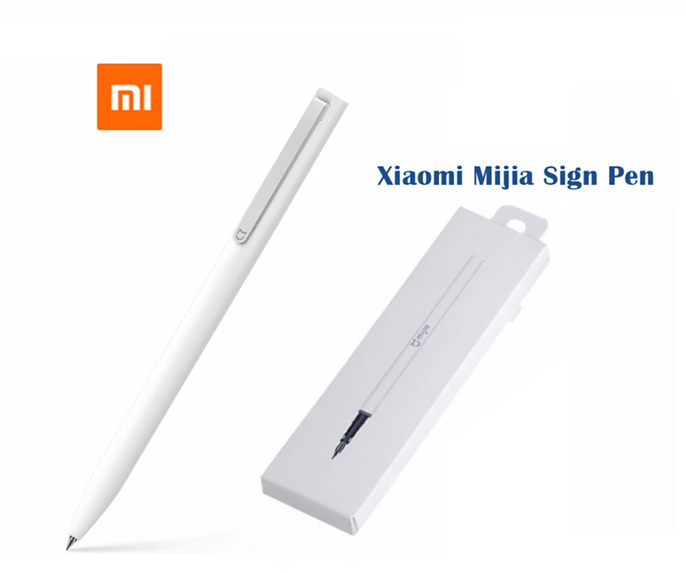 Xiaomi Mijia авторучка с коробкой MI Pen 9 5 мм PREMEC гладкая Швейцария заправка MiKuni японские