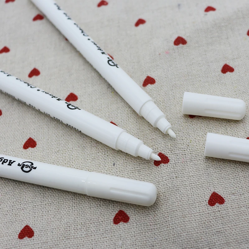 Sanbest 12 шт. стираемая ручка Водорастворимая Ткань двойной функциональный маркер