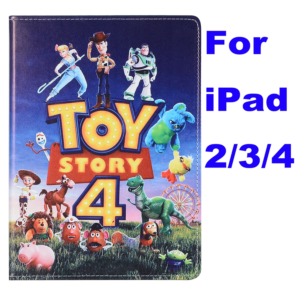 as photo Чехол для ipad air 2, новинка, ipad 9,7,,, Pro, 9,7, ipad, 4 дюйма, ipad mini, 1/2, 3/4, 5, фильм, История игрушек, 4, чехол-подставка - Цвет: as photo